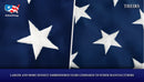 USA American Made Nylon Flags Brass Grommets Sewn Stripes Embroidered Stars