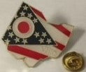 Collection of State Lapel Pins of the USA  (All 50 USA States)