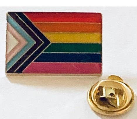 Progress Pride Lapel Pin