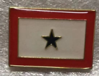 US Service Star Rectangle Lapel Pin American Military