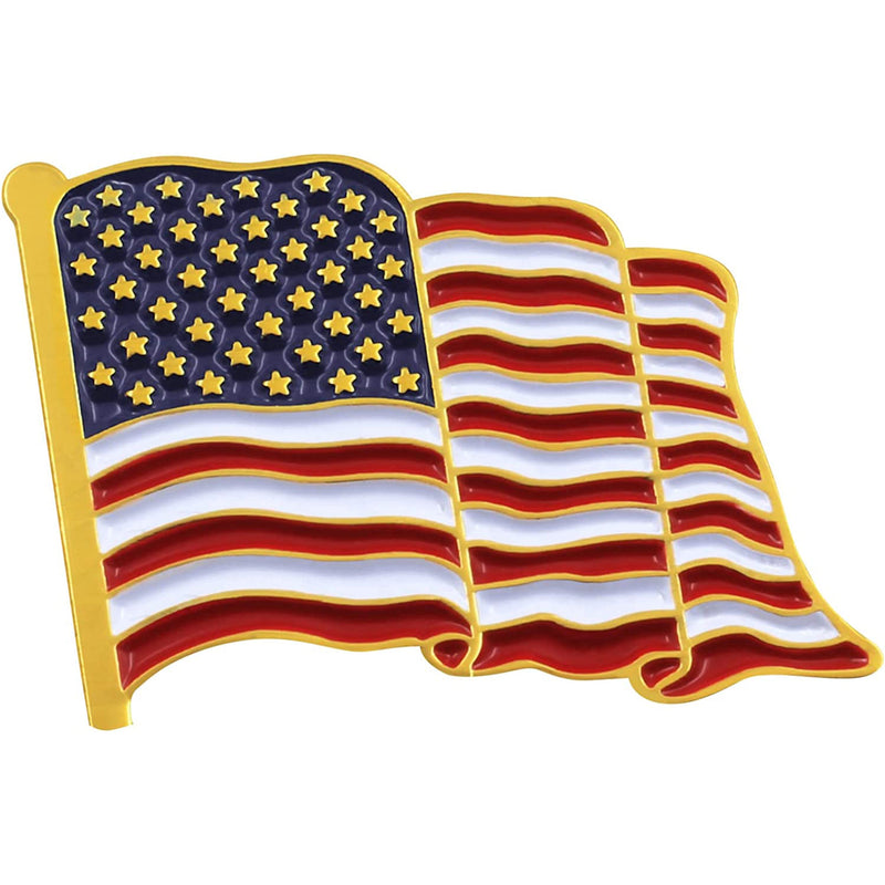 Mega USA Flag Pin Deal 144 Assorted Americana Lapel Pins