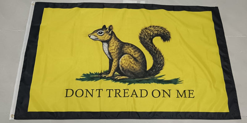 Peanut Dont Tread on Me Flags 3x5 Feet 100D Rough Tex