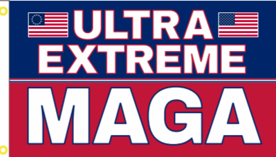 Ultra Extreme MAGA USA Betsy Ross 3'X5' Flag ROUGH TEX® 100D Trump 2024