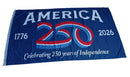 America 250th 1776-2026 3'X5' Flags ROUGH TEX® 100D Celebrating 250 Years of USA Independence