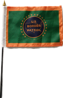 US Border Patrol Flags Desk Pennant Indoor Outdoor