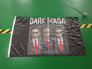 Trump Vance Musk Dark  Blackout 3'x5' 100D Rough Tex American Flag