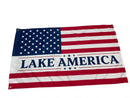 USA Lake America 2026 Flag | 3x5 ft | Brass Grommets