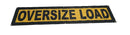 Oversized Load 18"x84" Banner 100D With 18" Tie Ropes Trucking US DOT