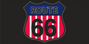 Route 66 Red White & Blue Bumper Stickers Made in USA