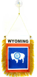 Wyoming Flag Mini Banner