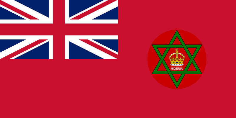 Red Ensign of Nigeria 1914-1952 British Empire Red Ensign 3'x6' Flag ROUGH TEX® Cotton