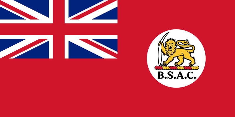 Red Ensign of the British South Africa Company British Empire Red Ensign 3'x6' Flag ROUGH TEX® Cotton