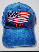 USA flag hat Blue American Caps