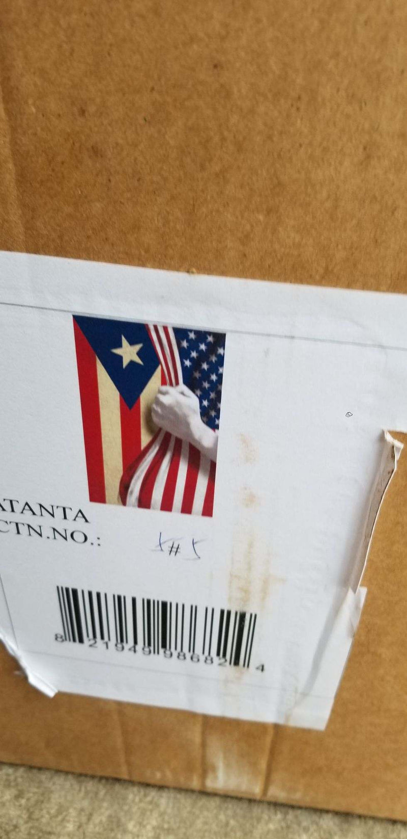 USA Puerto Rico Reveal 3'x5' Flag ROUGH TEX® 68D Nylon American Puerto Rican