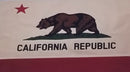 California Vintage 3'x5' Embroidered Flag ROUGH TEX® Cotton with Colored Gift Box