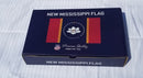 Mississippi Magnolia 3'x5' Embroidered Flag ROUGH TEX® 300D Oxford USA Nylon