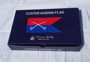 General Custer US Cavalry Guidon 3'x5' United States Historic Embroidered Flag ROUGH TEX® 300D Nylon in Colored Box