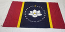 Mississippi 2024 State Sewn Cotton Canvas 5x9.5 Feet Flag