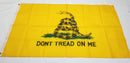 Gadsden Don't Tread on Me 210D Nylon 4x6 Feet Flags Brass Grommets 1776