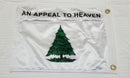 An Appael to Heaven Colonial American Flags Knit Nylon 12x18 Inches USA Double Sided