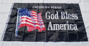 United We Stand Christian Jesus Black God Bless American USA 3x5 Grommets 100D Flags Rough Tex 12 Pack