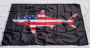 American Shark USA Beach Life 3'x5' Flag ROUGH TEX® 100D Gulf of America