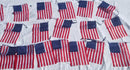 USA American 8"x12" Bunting 12 Flags ROUGH TEX® Cut Edge MADE IN U.S.A.