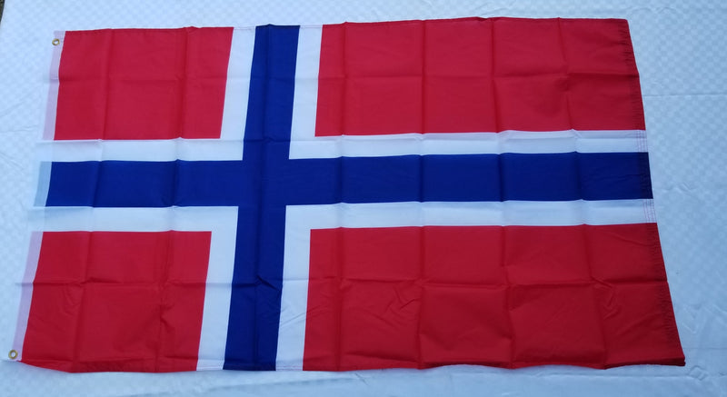 Norway 3'x5' Nylon Printed Rough Tex Brass Grommets