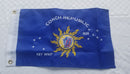 Conch Republic Key West Boat Flag Double Sided Embroidered 100% Nylon Traditional Brass Grommets