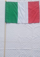 Italy 12"x18" Stick Flag ROUGH TEX®