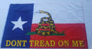 Gadsden Texas Don't Tread on Me 3'x5' Flag ROUGH TEX® 100D