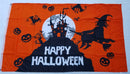 Happy Halloween Witches 3'X5' Flag ROUGH TEX® 100D Pumpkin Party