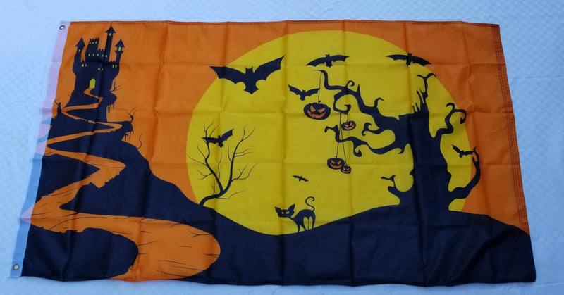 Halloween Spooky Tree 3'X5' Flag ROUGH TEX® 68D