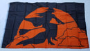 Halloween Witch 3'X5' Flag Rough Tex® 68D Nylon