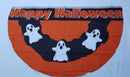 Happy Halloween Ghosts Bunting Fan 3'X5' Flag ROUGH TEX® 100D