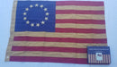 Betsy Ross Heritage American 2x3 Feet Vintage Gift Boxed Embroidered Cotton Flags
