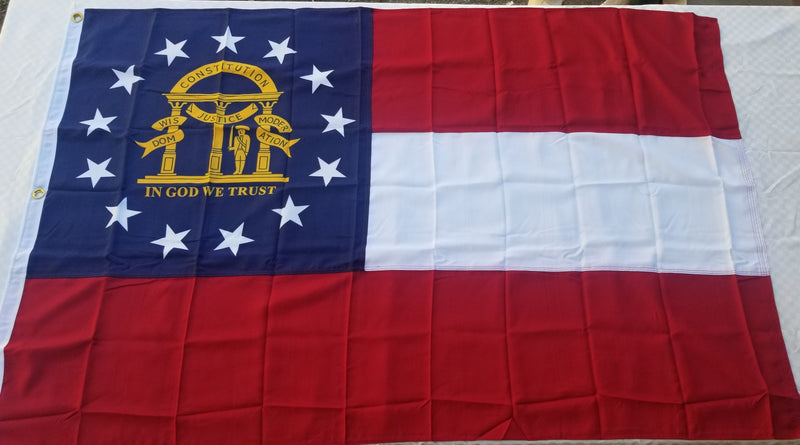 Georgia Official 10'x15' State Flags ROUGH TEX® 600D Flags