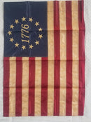 Betsy Ross 28"x40" House Flags 1776 Vintage Tea Stained Edition All Sewn USA 13 Stars 100% American Flags Flash Sale 100% 420D Nylon