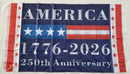Spirit of 1776 2026 Outdoor Flag for America 250th Anniversary USA 3x5 Feet 68D