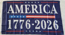 America 250 Years Starter 24 Pack: 12 USA 3x5 Flags Plus Twelve Popular 250th Designs One of Each 3x5 Flags Honoring USA 250th Celebration Since 1776 2026 Flag Bundle