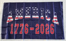 America 250 Years Starter 24 Pack: 12 USA 3x5 Flags Plus Twelve Popular 250th Designs One of Each 3x5 Flags Honoring USA 250th Celebration Since 1776 2026 Flag Bundle