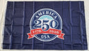 Spirit of 1776 2026 Blue Outdoor Flag for America 250 3x5 Feet 68D
