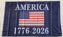 America 250 Years Starter 24 Pack: 12 USA 3x5 Flags Plus Twelve Popular 250th Designs One of Each 3x5 Flags Honoring USA 250th Celebration Since 1776 2026 Flag Bundle