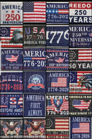 America at 250th Anniversary USA 1776 2026 3x5 Feet Flags Collection Wholesale Bonanza