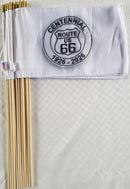 America's Mother Road Celebrates Historic Route 66 USA Motorcylce 12x18 Inch Stick Flags 100th Centennial Anniversary 1926 2026