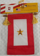 Gold Star 8x12 Inch Service Star Banner Flag