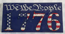 Thirteen Packs of 50 Bumper Stickers Betsy Ross American 250th Anniversary Themed Hot Sellers 3.5"x7.5" Inches 650 Total Retail Value $1500+