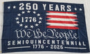 America 250th Anniversary Flag 3'x5' | We the People | 1776–2026 Semiquincentennial