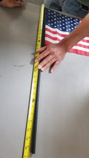 American Cemetery Black Wood Stick Flags 30+ Inches Staffs 12x18 Inch USA Flags Case of 260