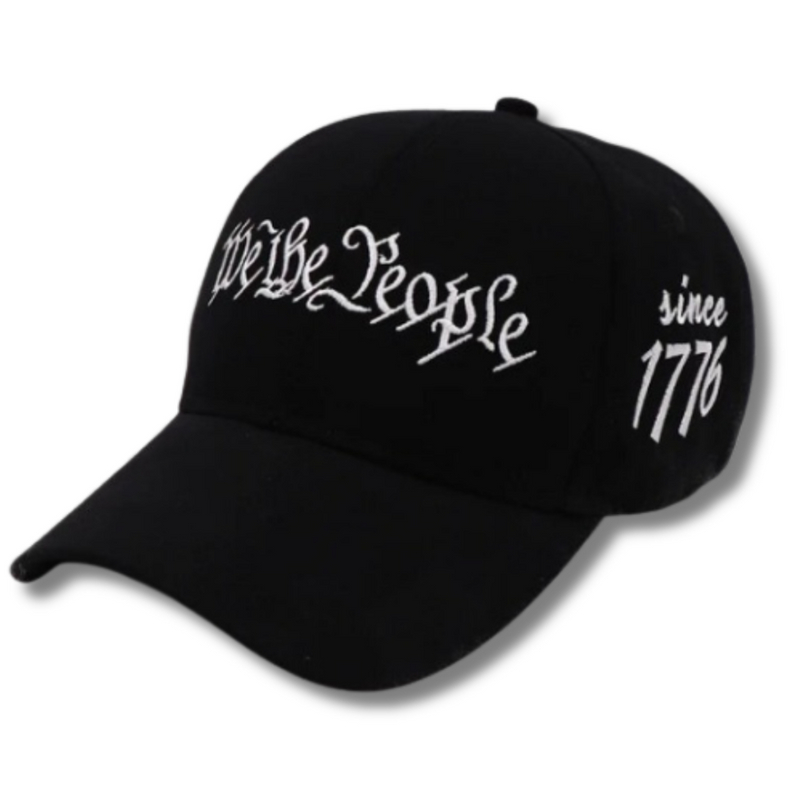 We the People Since 1776 right side- Cap Black